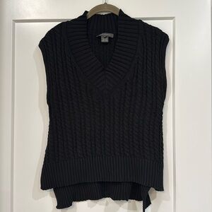 French Connection cotton V-neck Vest XS Like New!